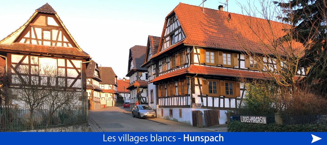 Les villages blancs - Hunspach